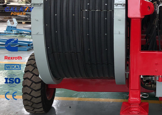 tenditore idraulico Max Intermittent Tension 2x45/1x90kN di 77kw 103hp imported Engine che mette insieme attrezzatura