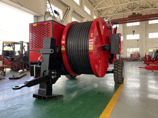 1x90kN Cavo idraulico di alta qualità, trascinatore e tensione per la stringa della linea elettrica