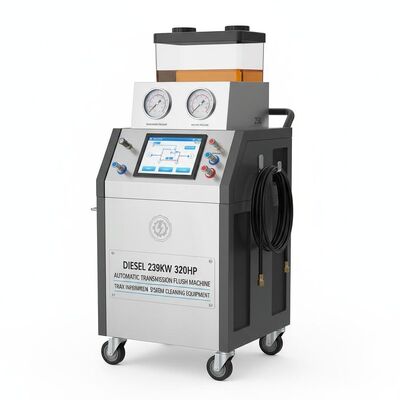 Macchina per il lavaggio del cambio automatico Diesel 239kw320hp Trazione intermittente massima 90KN Attrezzatura per la pulizia del sistema di trasmissione