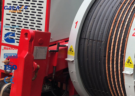 tenditore idraulico Max Intermittent Tension 2x45/1x90kN di 77kw 103hp imported Engine che mette insieme attrezzatura