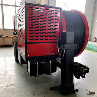 Strumenti di stringa per linee aeree a tensione di tiratore idraulico Max Pull 2x50KN 1x100KN