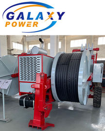 Cavo di 6 Ton Hydraulic Puller Winch Transmission che tira attrezzatura nella linea sopraelevata