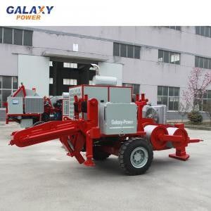 9T trasmissione idraulica di posa di un cavo 118kw che mette insieme attrezzatura
