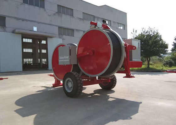 linea di trasmissione diesel del tenditore di 1x30KN 12kw (16hp) Hydrauic attrezzatura
