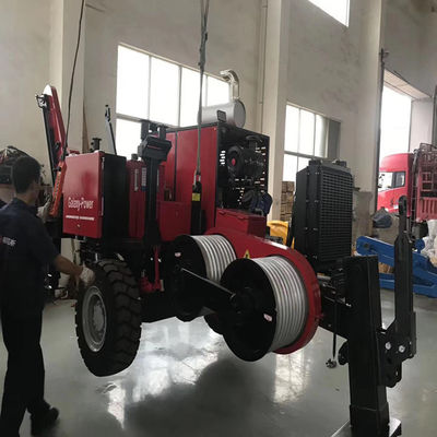 8 attrezzatura della scanalatura GS90KN 9 Ton Hydraulic Puller Cable Stringing