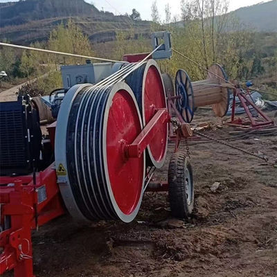 66KV che libera la macchina idraulica del tenditore di And Ground 1X30KN del conduttore