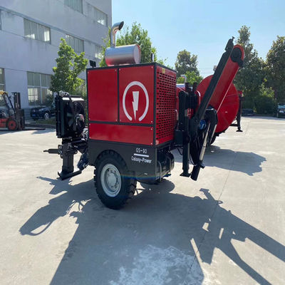118kw (158hp) 9 massimi idraulici diesel Ton Cable Puller Stringing Equipment