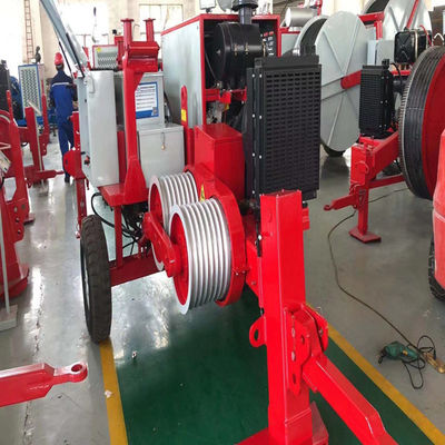 7 macchina idraulica massima diesel dell'estrattore del cavo della Toro-ruota 60KN 6T delle scanalature