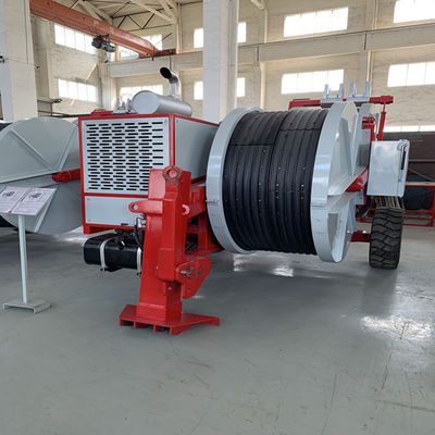 Il gemello 400KV impacchetta lo stabilizzatore anteriore idraulico di 12 Ton Overhead Line Stringing Equipment