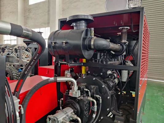 60KN linea sopraelevata ad alta altitudine trattore elettrico della costruzione della trazione idraulica