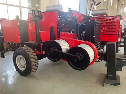 Linea della trasmissione via cavo di Max Puller 12Ton ADSS che mette insieme attrezzatura