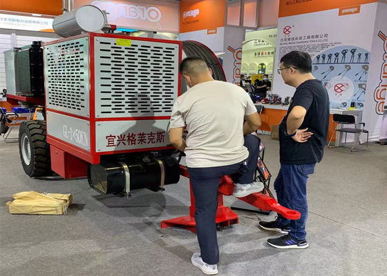 Conduttore Stringing Equipment del pacco della trasmissione di 220KV 1x50KN singolo