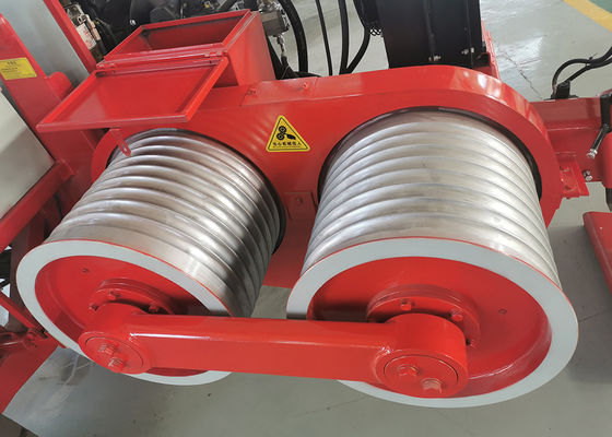 Linea sopraelevata dell'estrattore idraulico del cavo di ADSS 190kN che mette insieme attrezzatura
