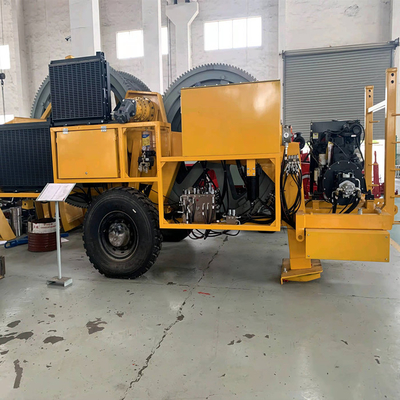 Linea sopraelevata 14 tenditore del cavo di Ton Hydraulic Brake ADSS che mette insieme macchina