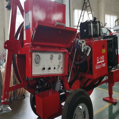 3 conduttore Stringing Equipment del freno del toro di tonnellata 1300mm singolo