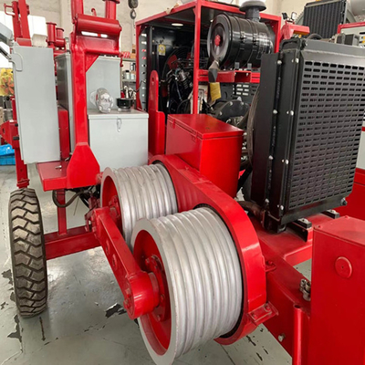 Linea sopraelevata di 6 Ton Hydraulic Puller Winch Transmission che tira attrezzatura